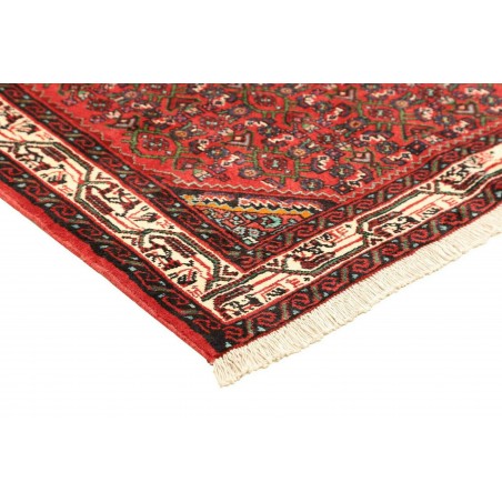 Tappeto Hamadan Persia grigio giallo 114x148