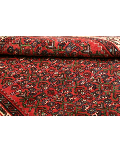Tappeto Hamadan Persia grigio giallo 114x148