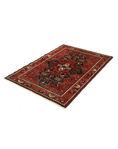 Tappeto Hamadan Persia grigio giallo 108x153