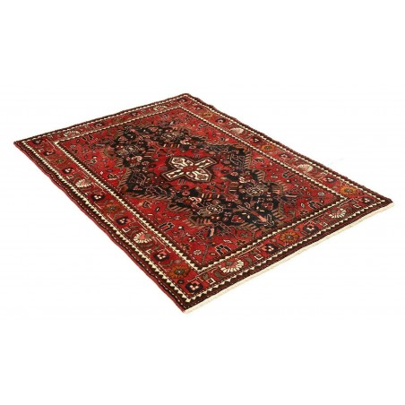 Tappeto Hamadan Persia grigio giallo 108x153