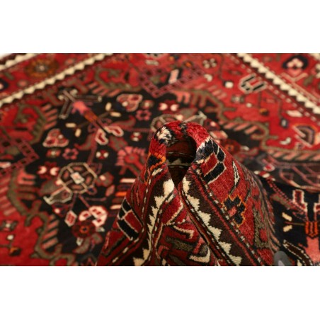 Tappeto Hamadan Persia grigio giallo 108x153