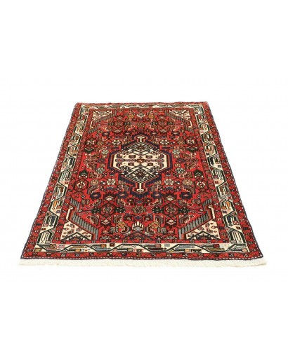 Tappeto Hamadan Persia marrone giallo 97x150