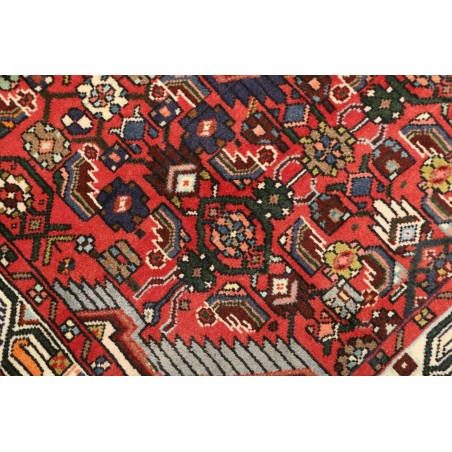 Tappeto Hamadan Persia marrone giallo 97x150