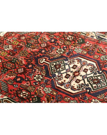 Tappeto Hamadan Persia marrone giallo 97x150