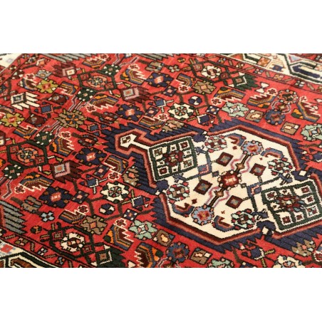 Tappeto Hamadan Persia marrone giallo 97x150