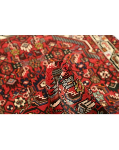 Tappeto Hamadan Persia marrone giallo 97x150