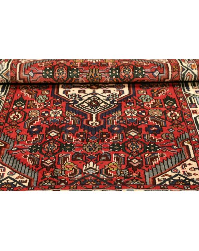 Tappeto Hamadan Persia marrone giallo 97x150