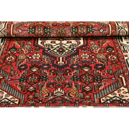 Tappeto Hamadan Persia marrone giallo 97x150