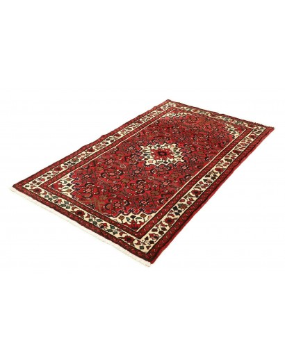 Tappeto Hamadan Persia marrone giallo 106x170