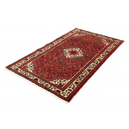 Tappeto Hamadan Persia marrone giallo 106x170