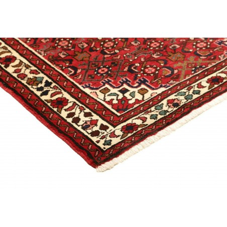 Tappeto Hamadan Persia marrone giallo 106x170