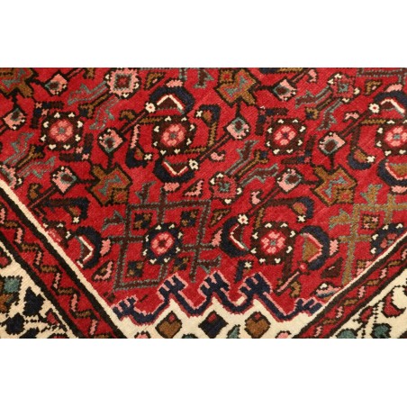 Tappeto Hamadan Persia marrone giallo 106x170