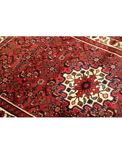 Tappeto Hamadan Persia marrone giallo 106x170