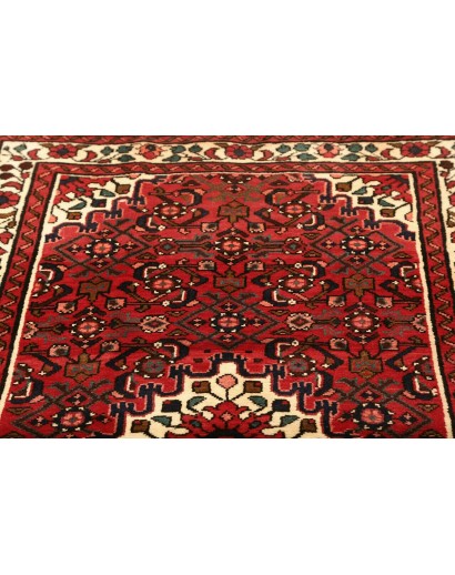 Tappeto Hamadan Persia marrone giallo 106x170
