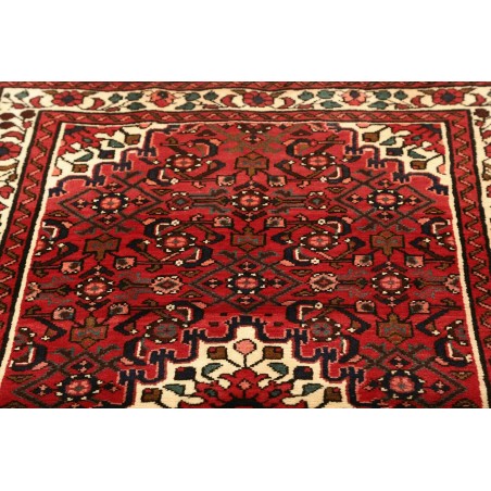 Tappeto Hamadan Persia marrone giallo 106x170
