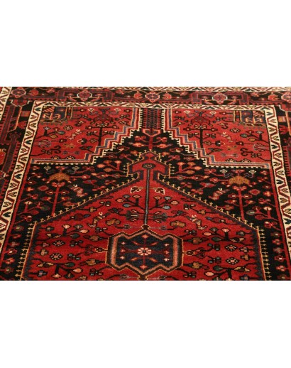 Tappeto Hamadan Persia marrone giallo 115x162