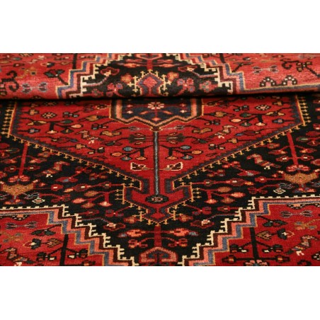 Tappeto Hamadan Persia marrone giallo 115x162