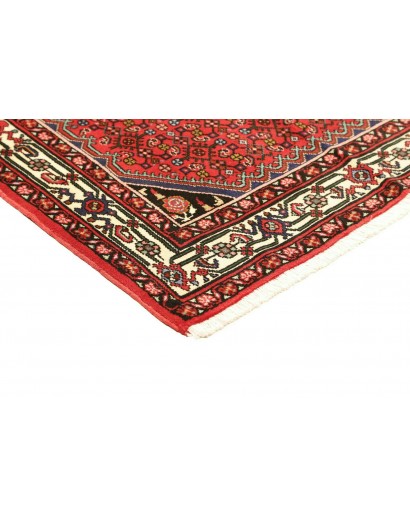Tappeto Hamadan Persia marrone blu 106x147