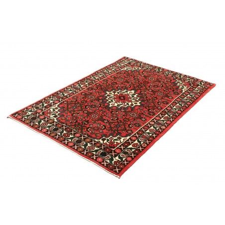Tappeto Hamadan Persia marrone giallo 104x152