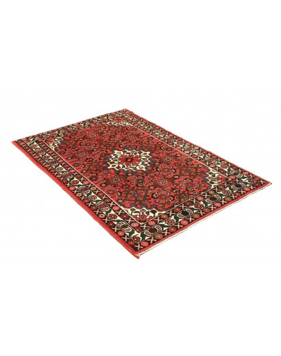 Tappeto Hamadan Persia marrone giallo 104x152