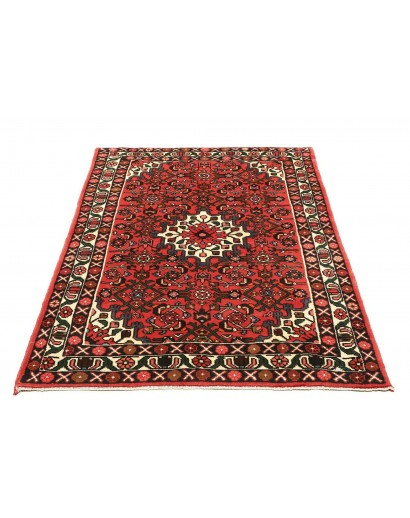 Tappeto Hamadan Persia marrone giallo 104x152