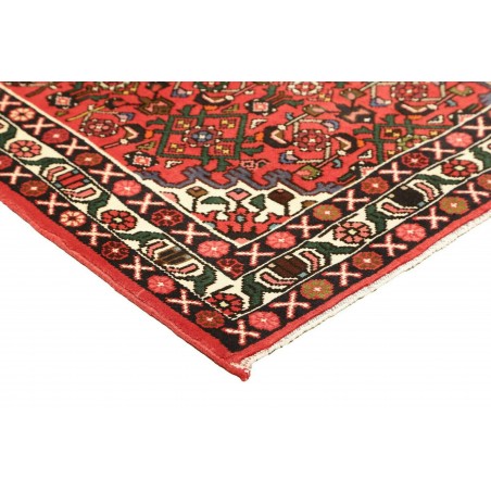 Tappeto Hamadan Persia marrone giallo 104x152