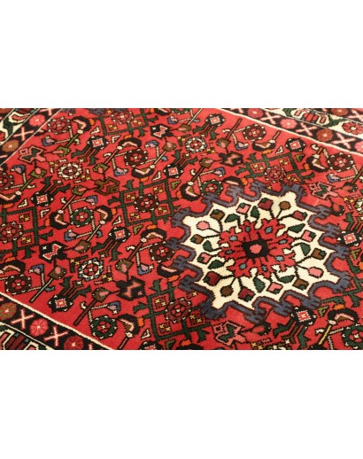 Tappeto Hamadan Persia marrone giallo 104x152