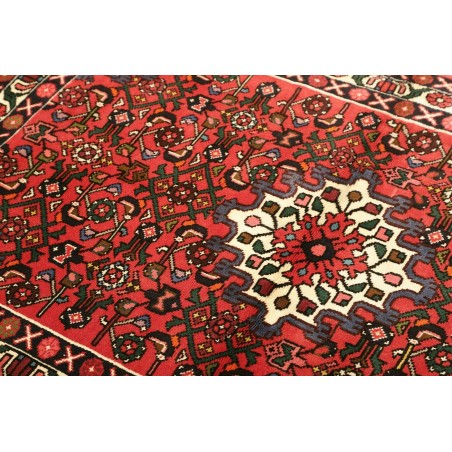 Tappeto Hamadan Persia marrone giallo 104x152