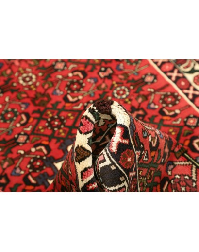 Tappeto Hamadan Persia marrone giallo 104x152