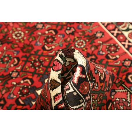 Tappeto Hamadan Persia marrone giallo 104x152