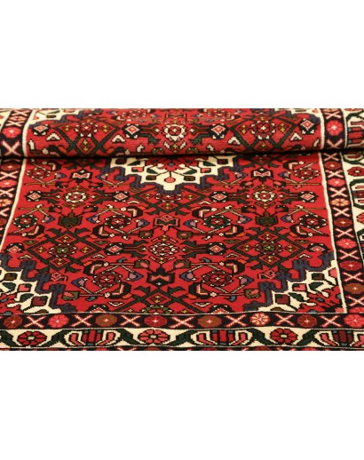 Tappeto Hamadan Persia marrone 106x149