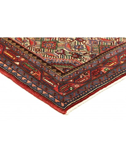 Tappeto Hamadan Persia grigio marrone 110x172