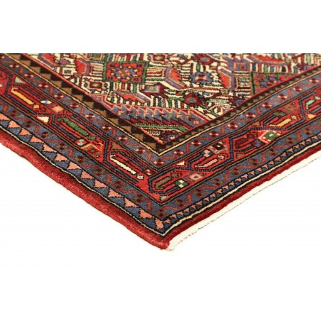 Tappeto Hamadan Persia grigio marrone 110x172