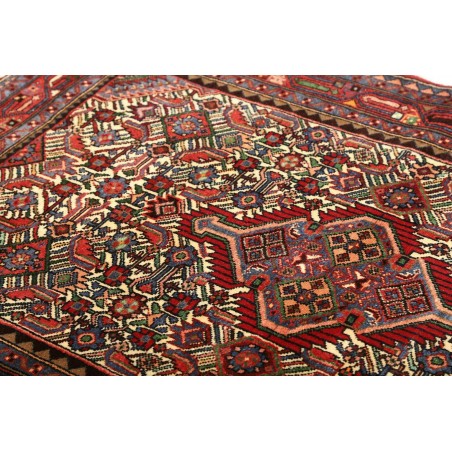 Tappeto Hamadan Persia grigio marrone 110x172