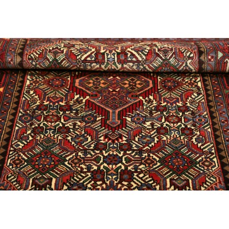 Tappeto Hamadan Persia grigio marrone 110x172