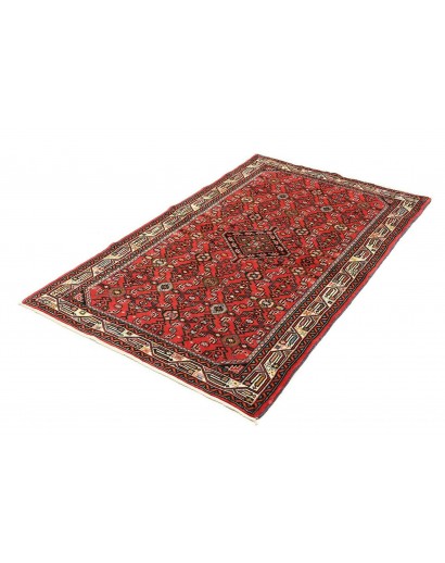 Tappeto Hamadan Persia marrone grigio 101x160