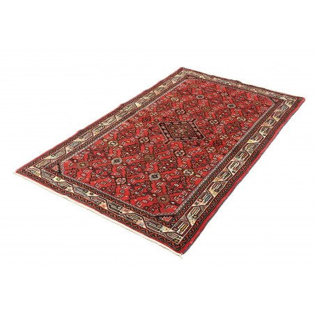 Tappeto Hamadan Persia marrone grigio 101x160