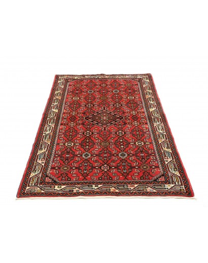 Tappeto Hamadan Persia marrone grigio 101x160