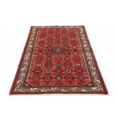 Tappeto Hamadan Persia marrone grigio 101x160