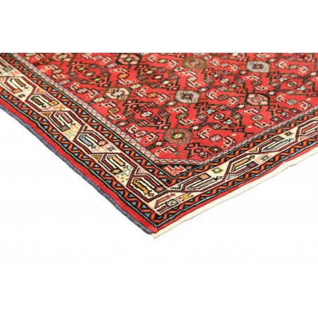 Tappeto Hamadan Persia marrone grigio 101x160