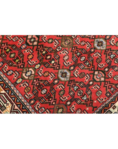 Tappeto Hamadan Persia marrone grigio 101x160