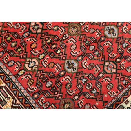 Tappeto Hamadan Persia marrone grigio 101x160