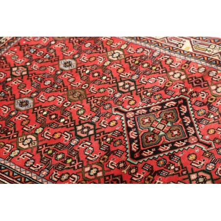 Tappeto Hamadan Persia marrone grigio 101x160