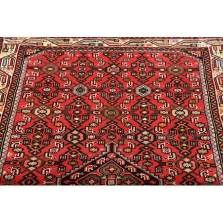 Tappeto Hamadan Persia marrone grigio 101x160