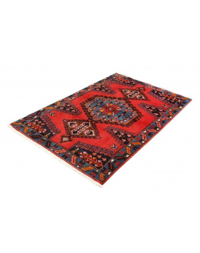 Tappeto Hamadan Persia grigio rosso 111x165