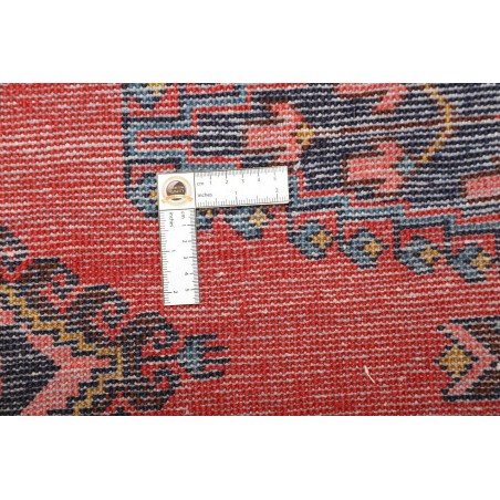 Tappeto Hamadan Persia grigio rosso 111x165