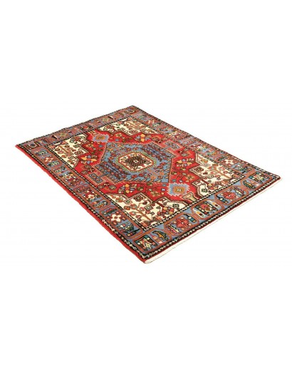 Tappeto Hamadan Persia marrone grigio 104x149