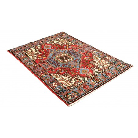 Tappeto Hamadan Persia marrone grigio 104x149