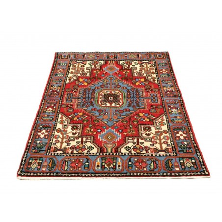 Tappeto Hamadan Persia marrone grigio 104x149