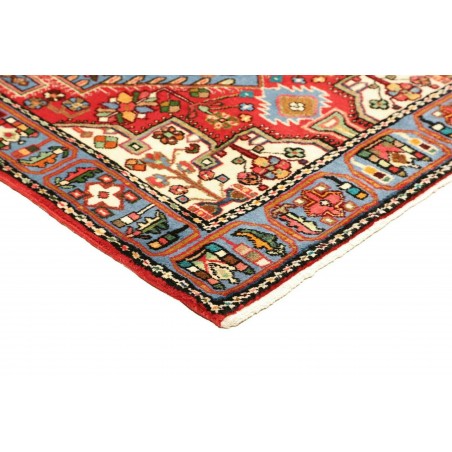 Tappeto Hamadan Persia marrone grigio 104x149
